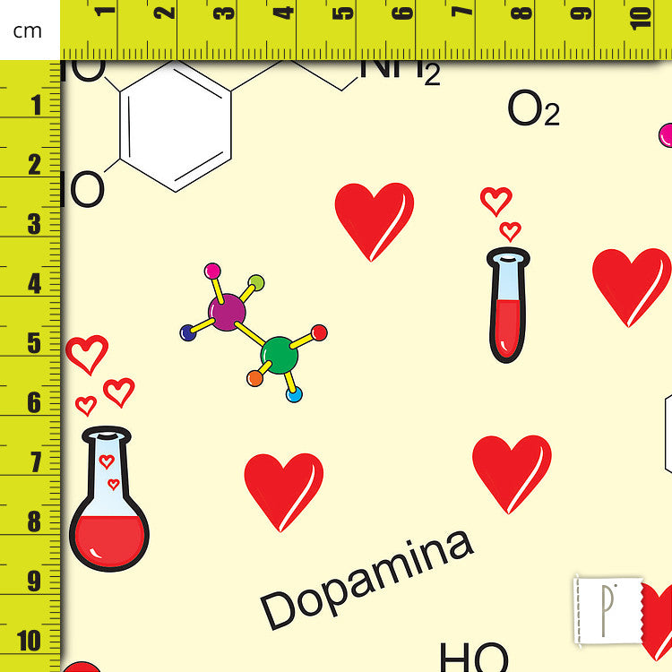 Estampa Química Do Amor - 2